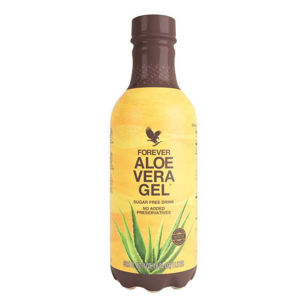 Forever Aloe Vera Gel by Forever Living: 99.7% pure inner leaf aloe vera drinking gel for digestion, energy and immune support